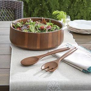 Dansk Niklas Salad Bowl + Server Set