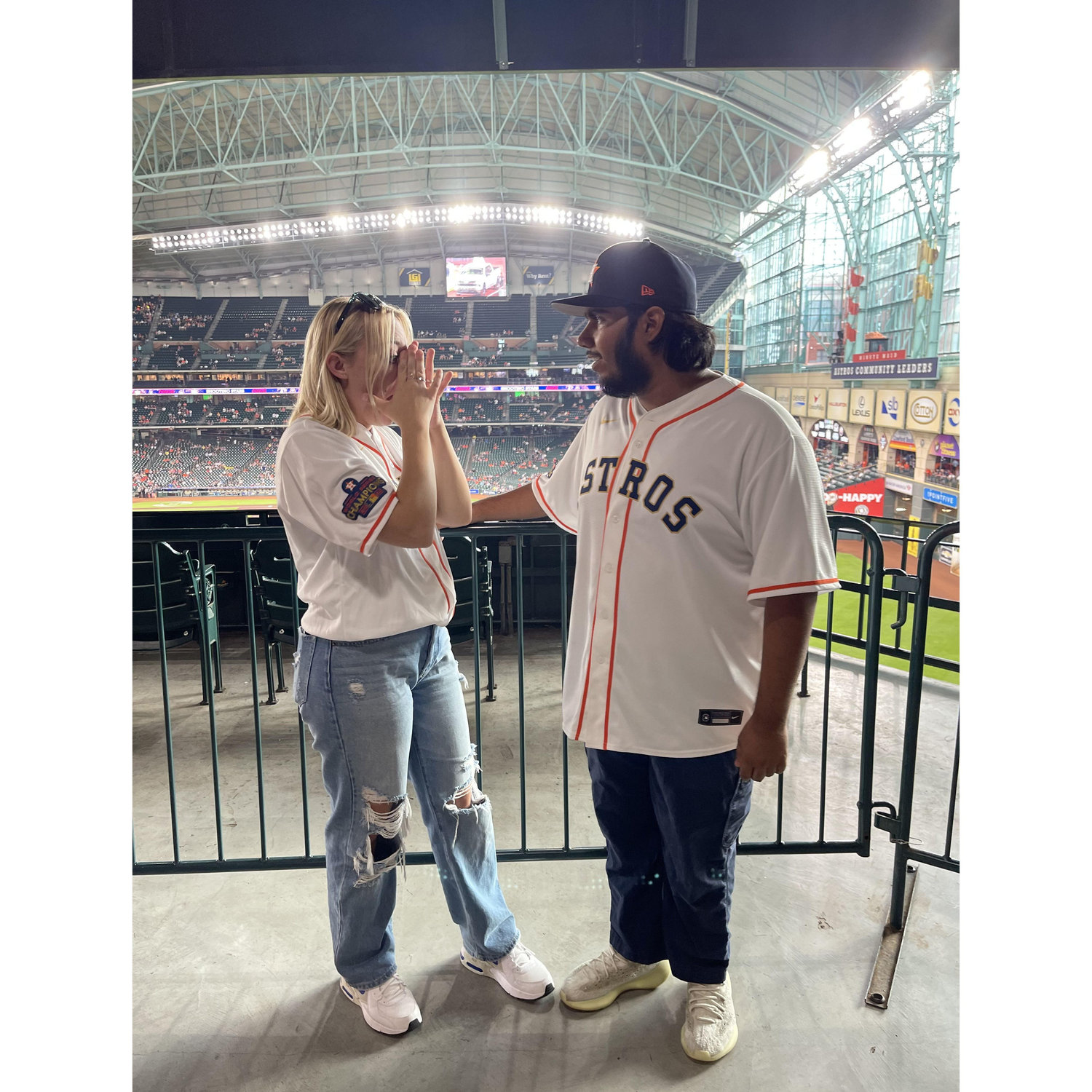 One of Our first Astros games 8.22.2023