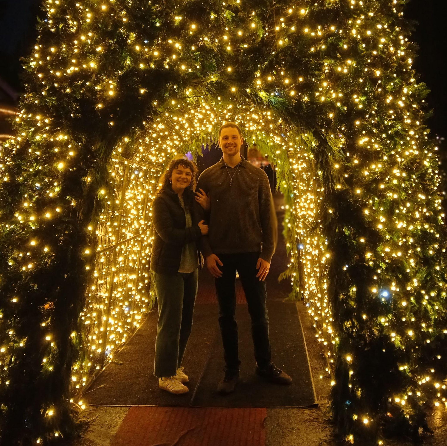 12/26/2025: And finally, more than 9 years after first meeting each other, this real-life love story came to fruition on a special night with a special gift when Peter proposed to Addie at the Grotto!