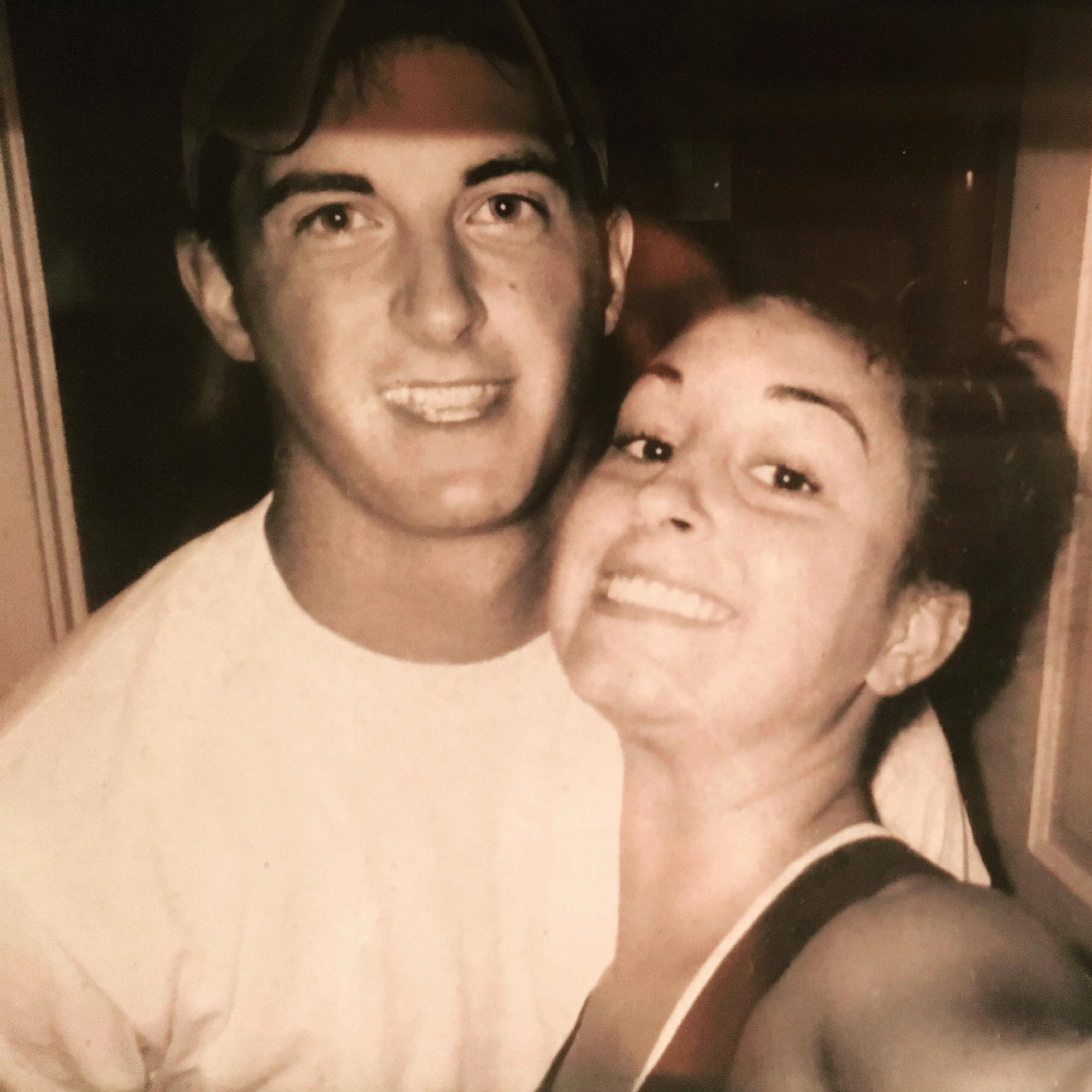 At The University of Tennessee after our first road trip together to Savannah, GA for the 4th of July.