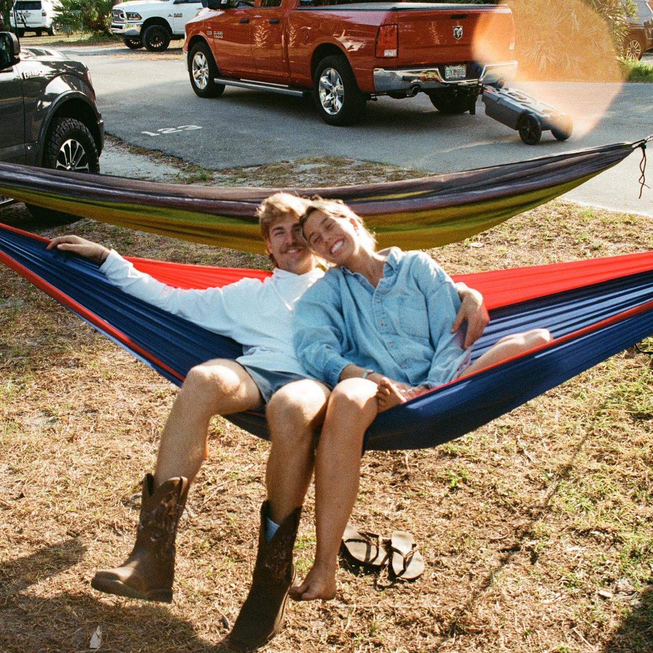 Went camping with friends