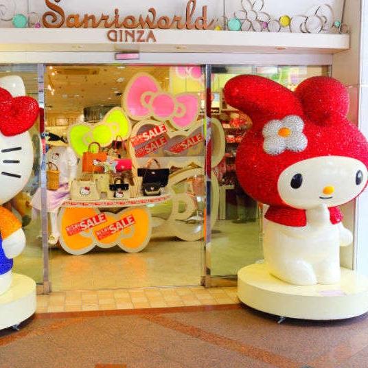 Sanrio shopping spree in Japan
