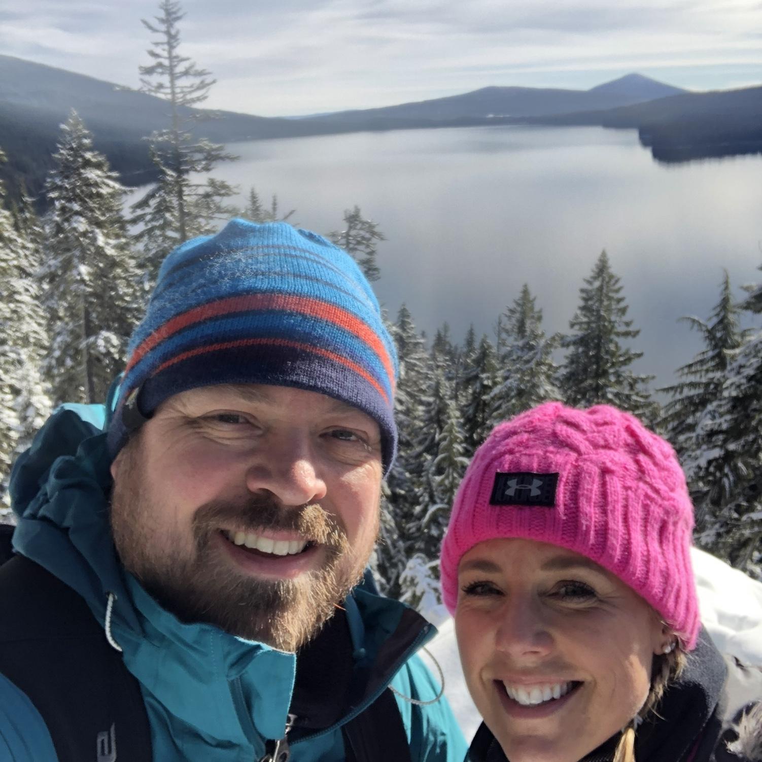 Snowshoeing New Years Day 2019