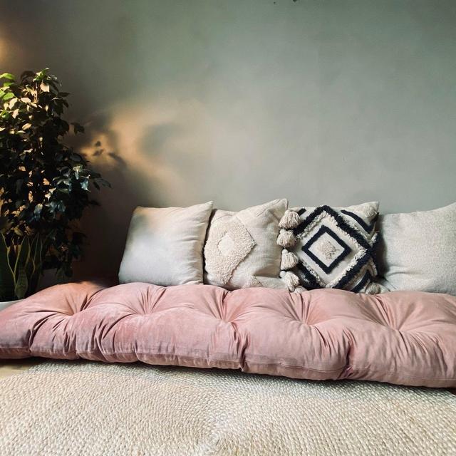 Large & small Japanese Futon floor mattress, floor cushion, play mat, velvet futon, floor pillow