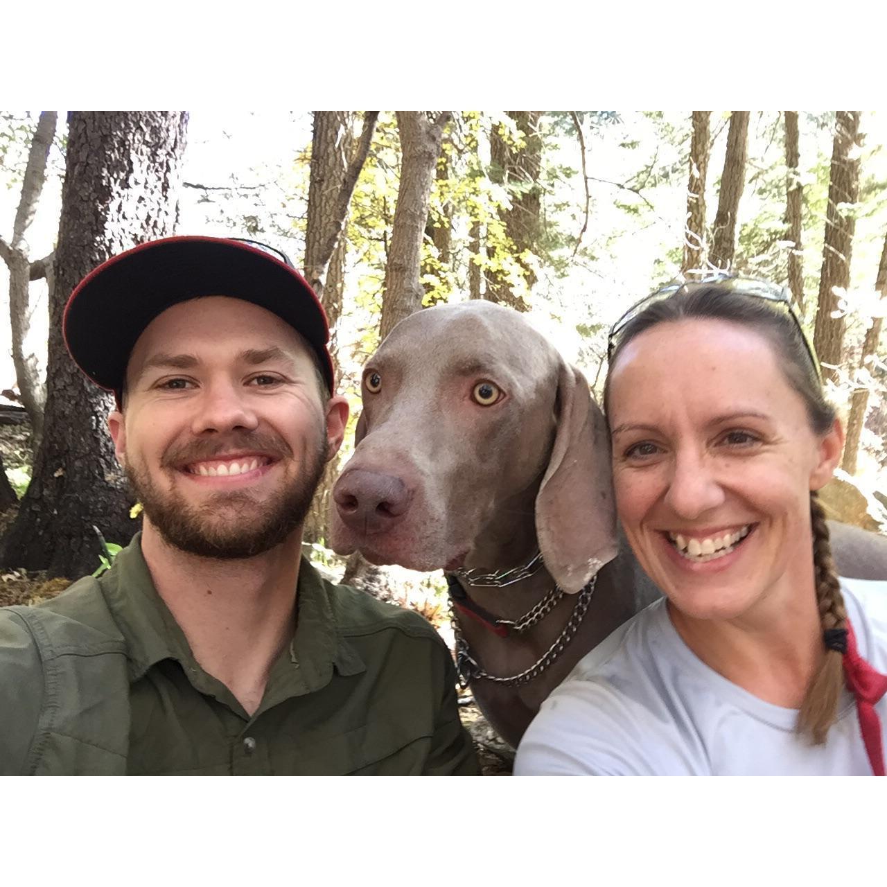 Fall camping trip on Mogollon Rim with Apache