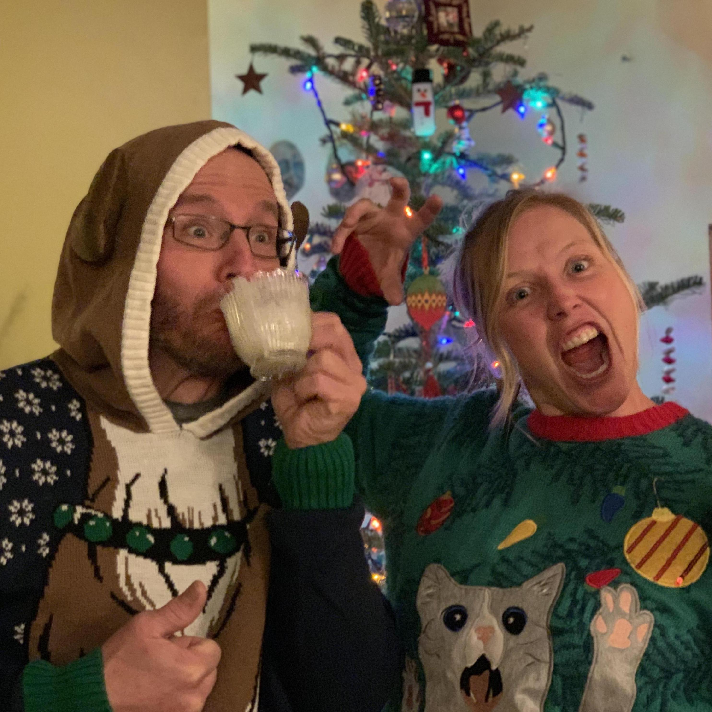 Shannon & Michaelanne's annual Eggnogery brings out the Christmas spirit in all of us!