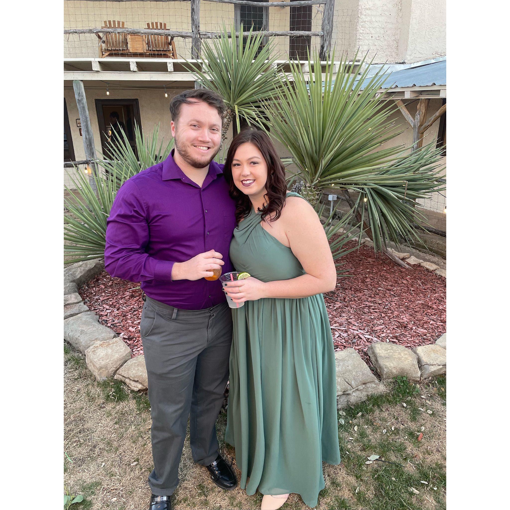 Maddi and Jon's wedding January 2023