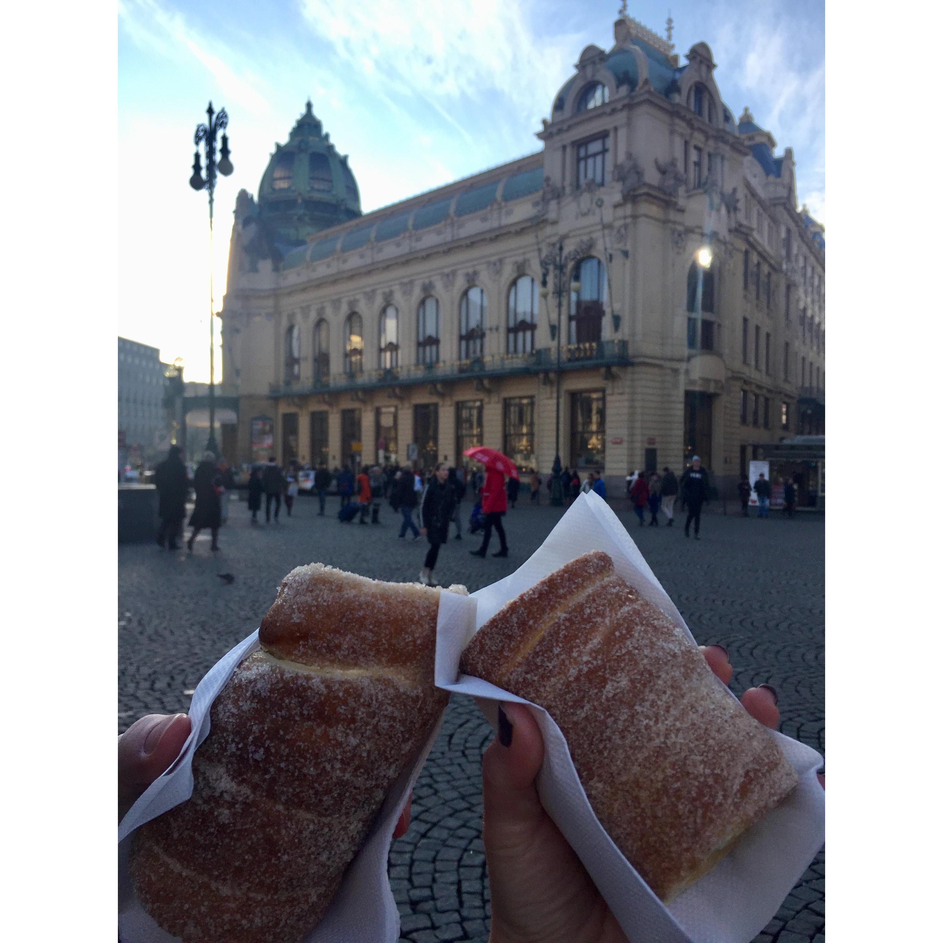 Our travel revolves around dessert and coffee.