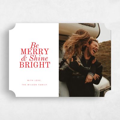 White Ticket Holiday Card - Telluride Photo