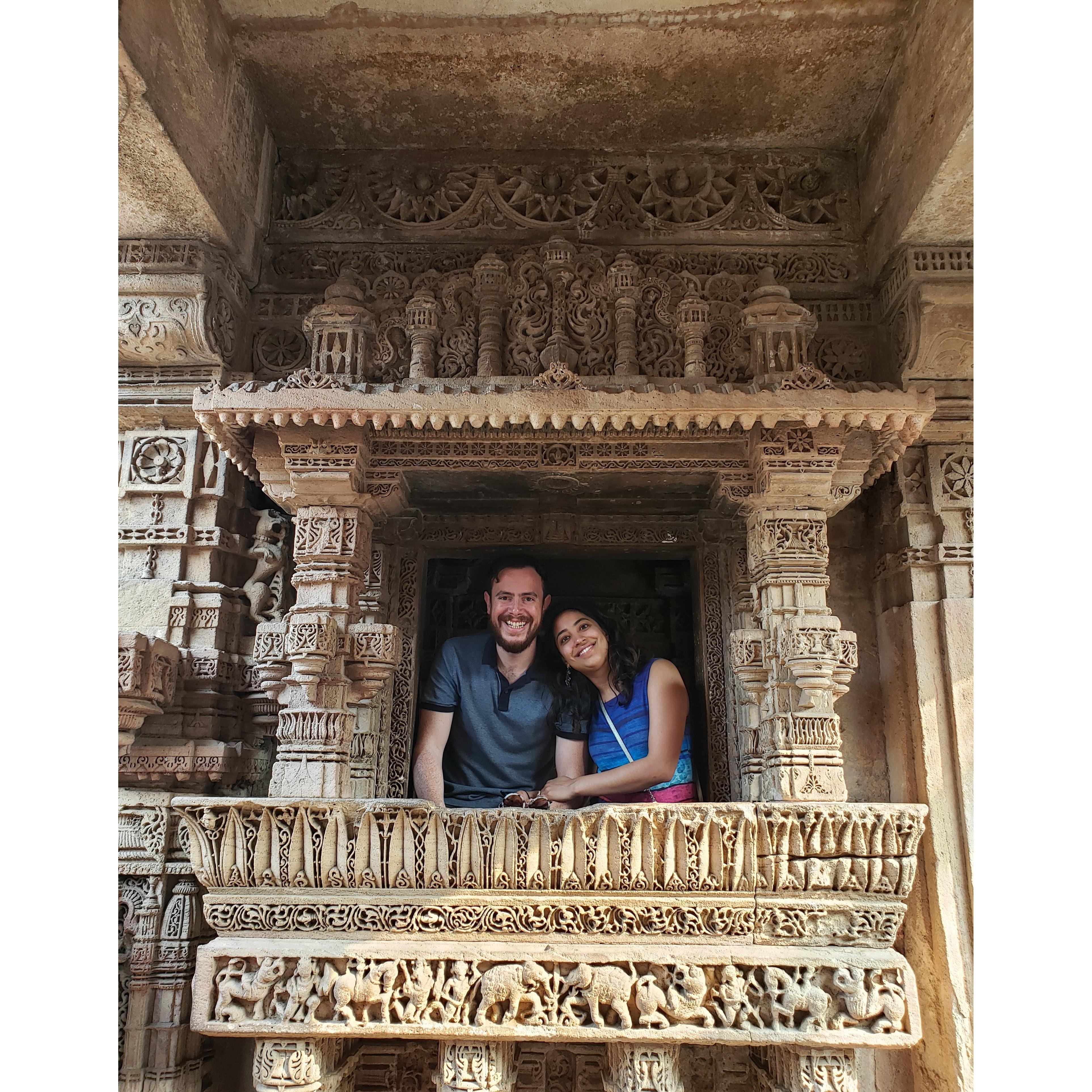 Entering the Step Well – This was taken in Ahmedabad during a day of sightseeing with Nami, Ben and Nami's parents.