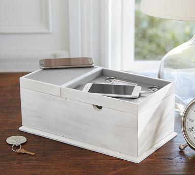 Wireless Charging Box with USB Port
