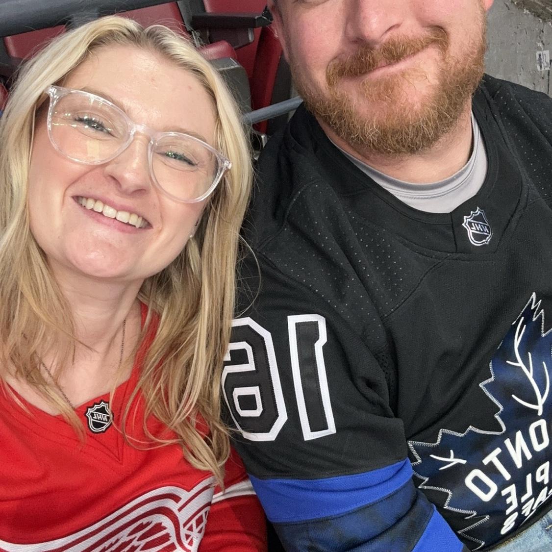 Our first date in Toronto.