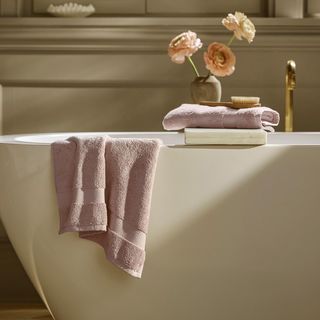 Plush Organic Hand Towel, Set of 2