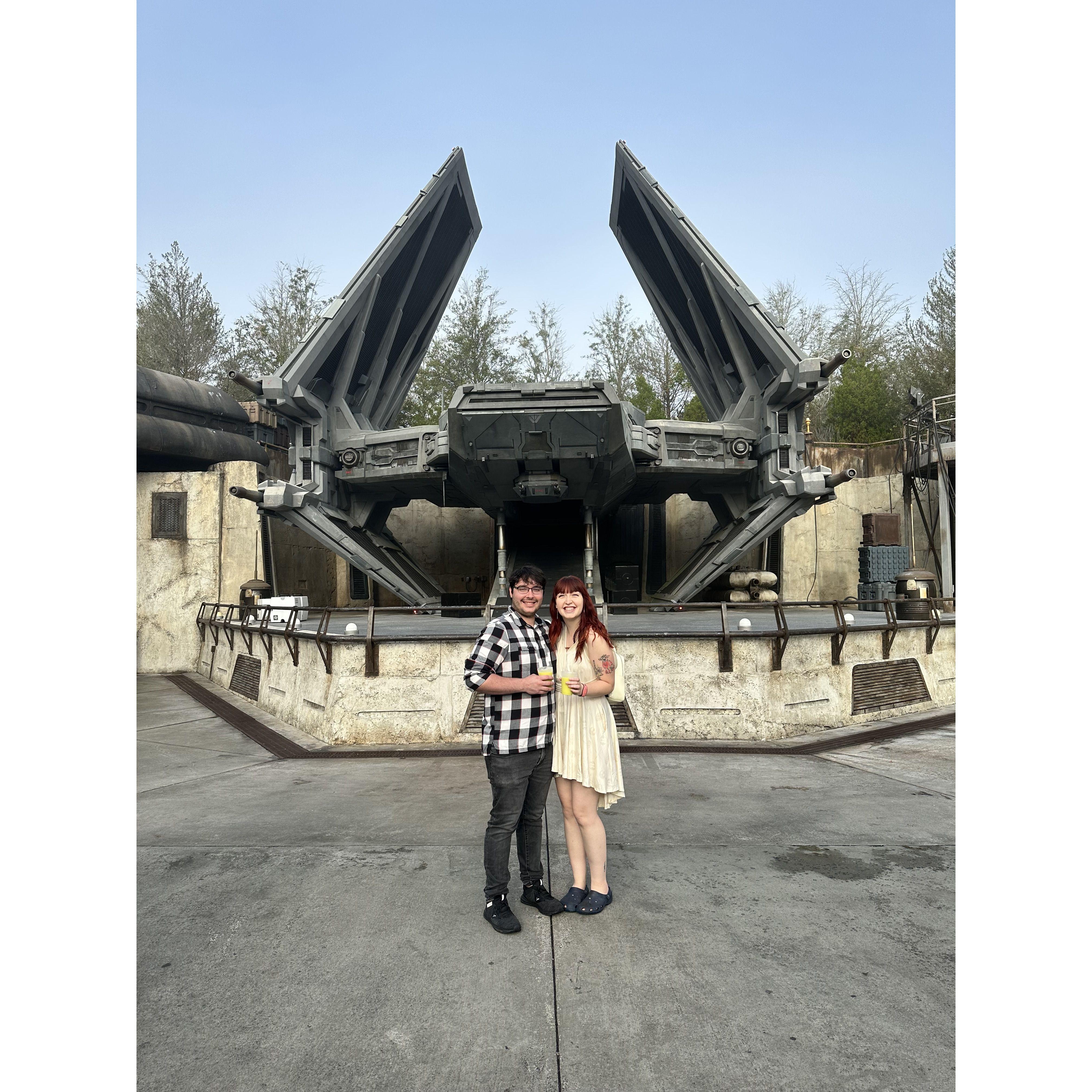First Disney World trip together
