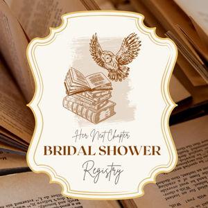 Bridal Shower Registry --->