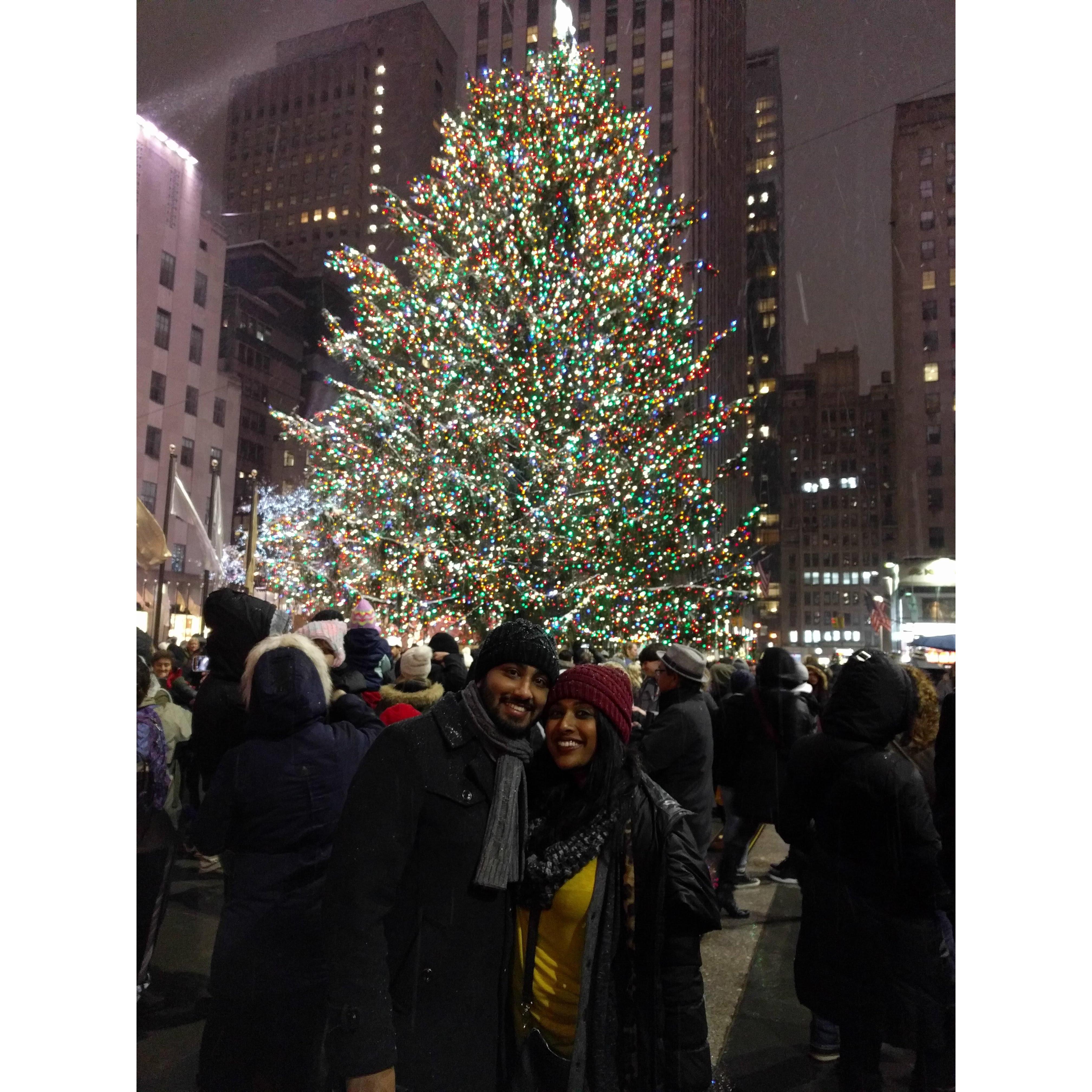 I told Anu that I wanted to see Christmas in NYC. Definitely a great vacation