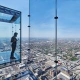 Willis tower (AKA Sears tower) Skydeck