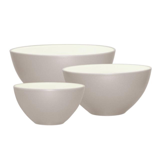 Noritake® Colorwave 3-Piece Mixing Bowl Set in Sand