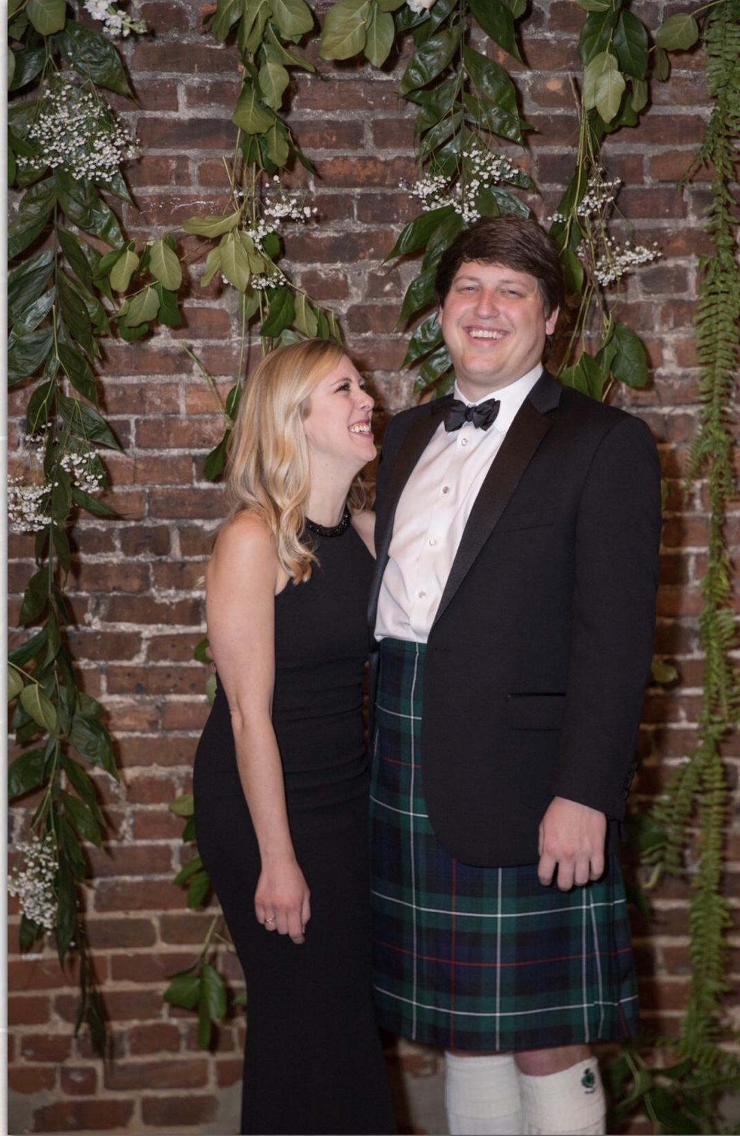Black-tie on St. Patrick's Day - kilts optional.