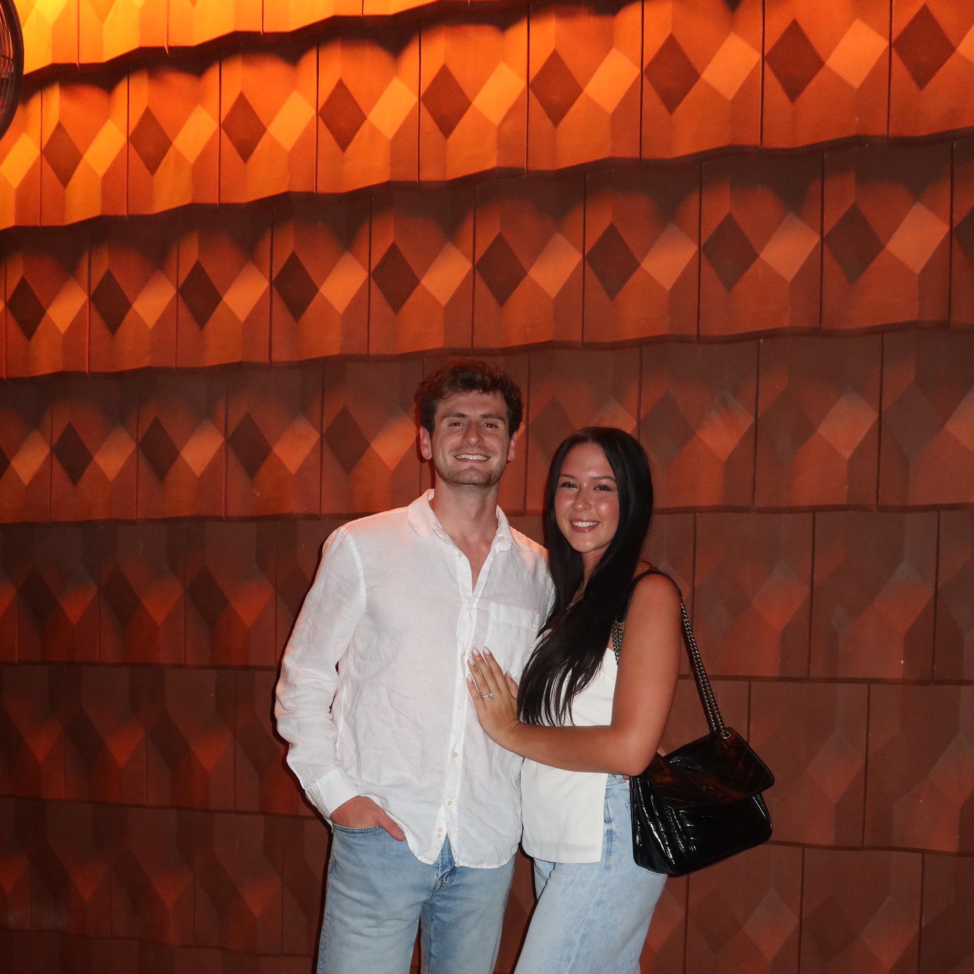 our little engagement dinner celebration