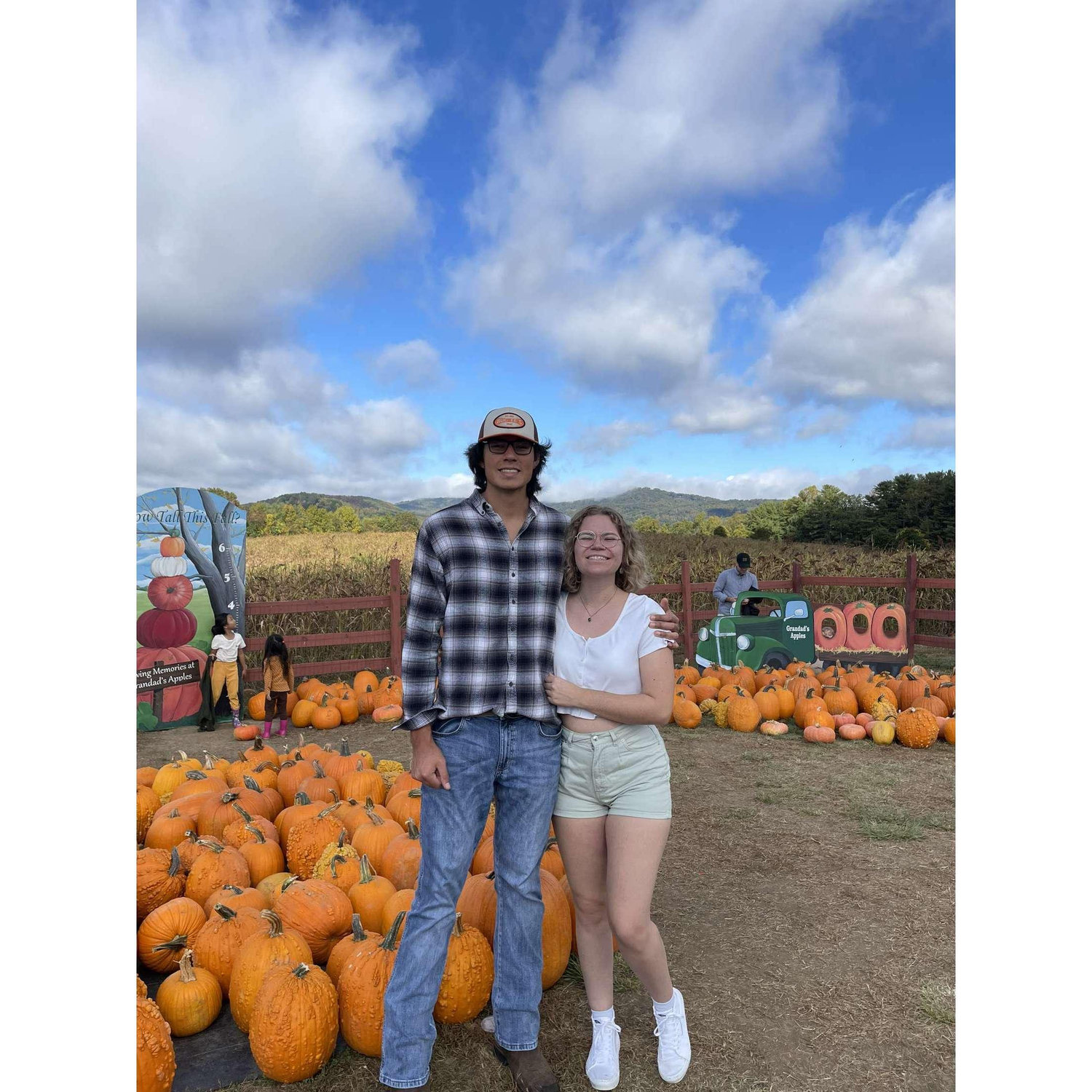 Pumpkin Patch at Grandad's Apple Orchard