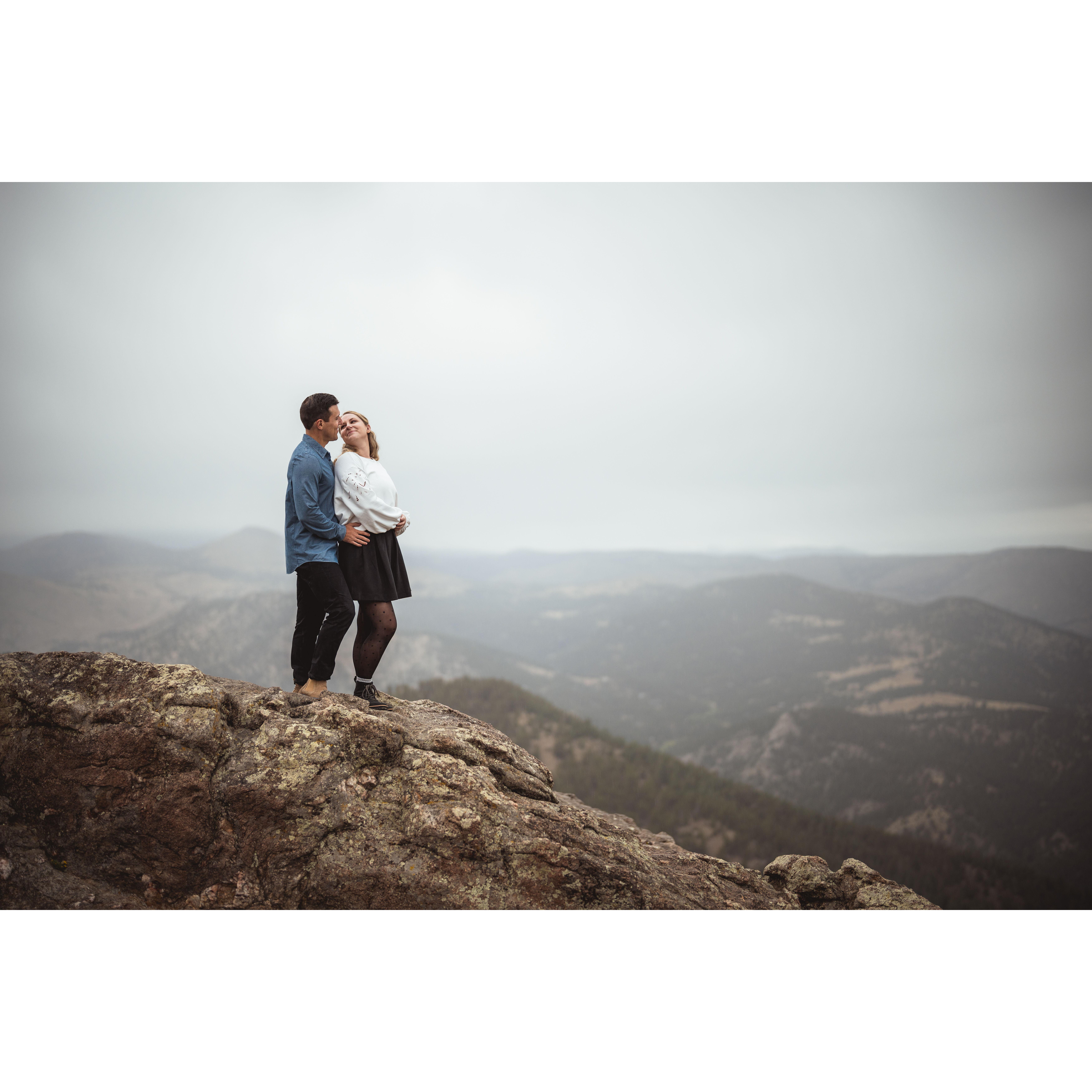 You'd never know how far we were from any actual cliff edges... thank you to Danielle for pointing out how of course we took pictures on a cliff. Very on-brand for Leiya.