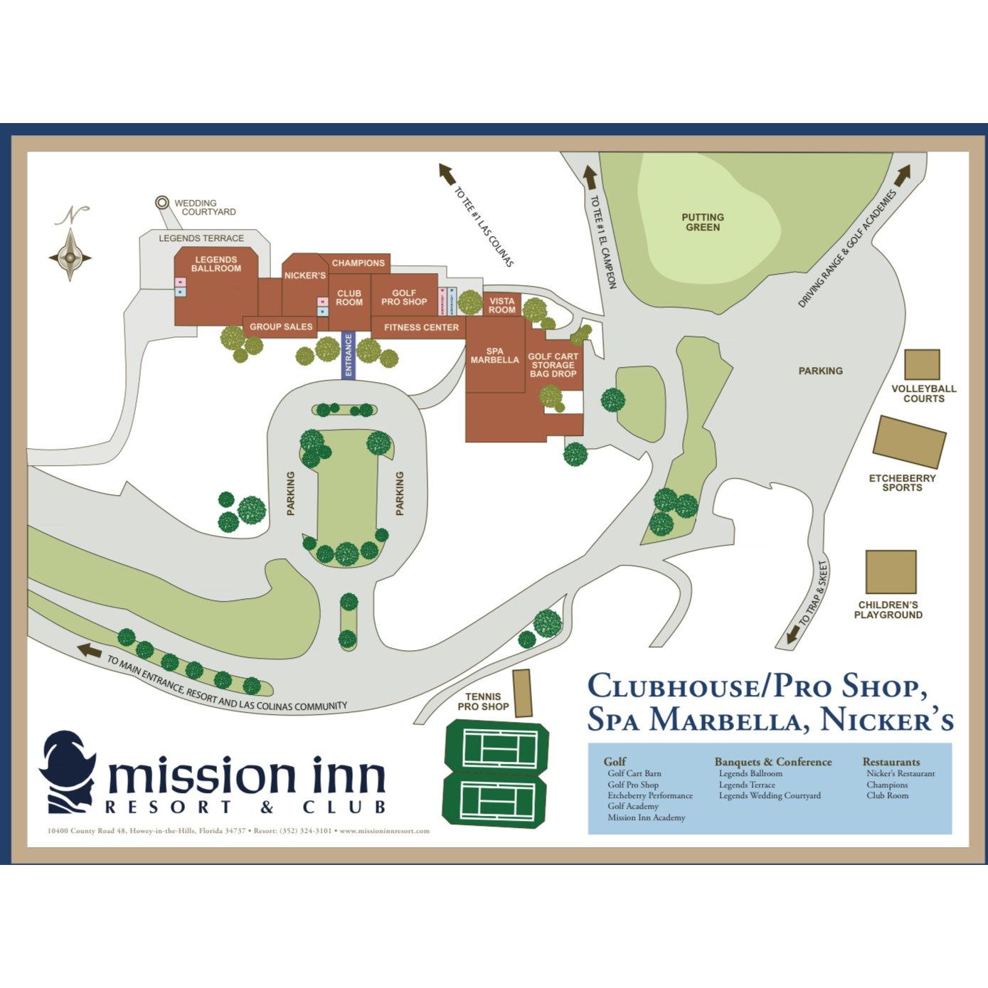 Clubhouse Map