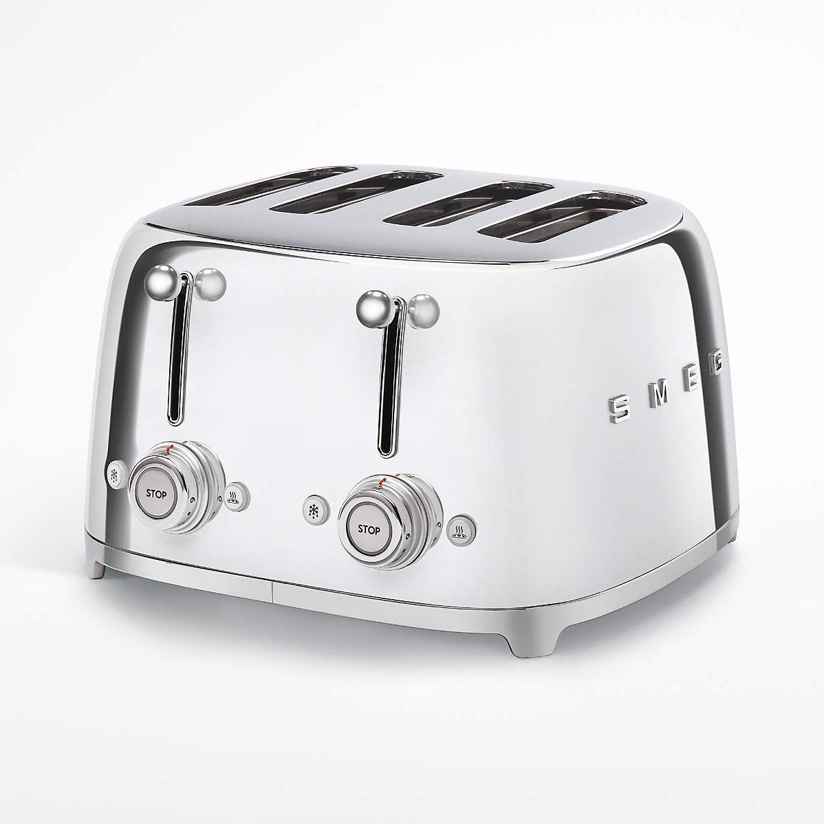 Toaster Retro-style Steel Glossy