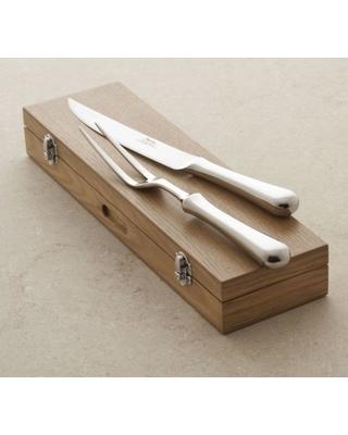 Caesna Mirror 2-Piece Carving Set, Flatware Patterns