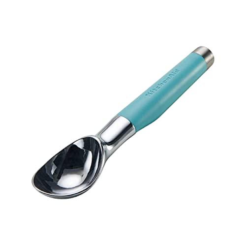 KitchenAid Gourmet Ice Cream Scoop, One Size, Matte Aqua Sky