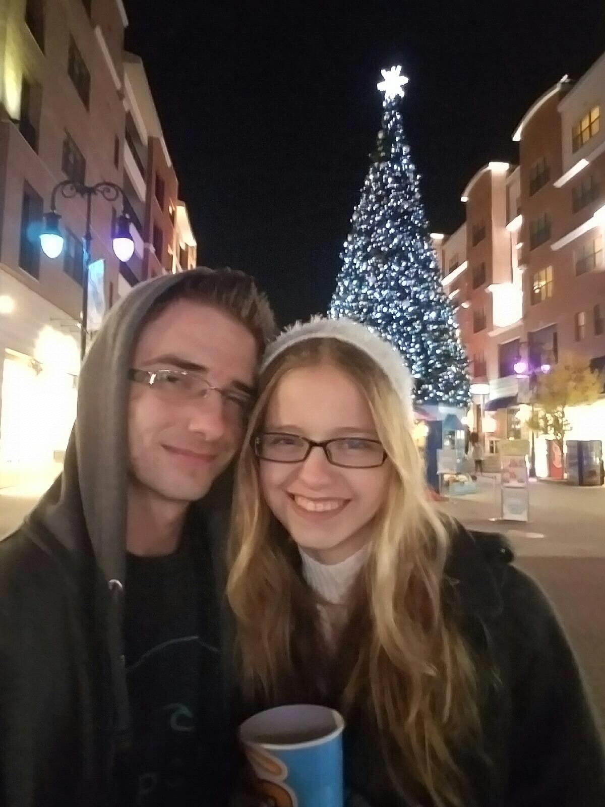 Wintertime photos at the Landing. Cold, but cute.