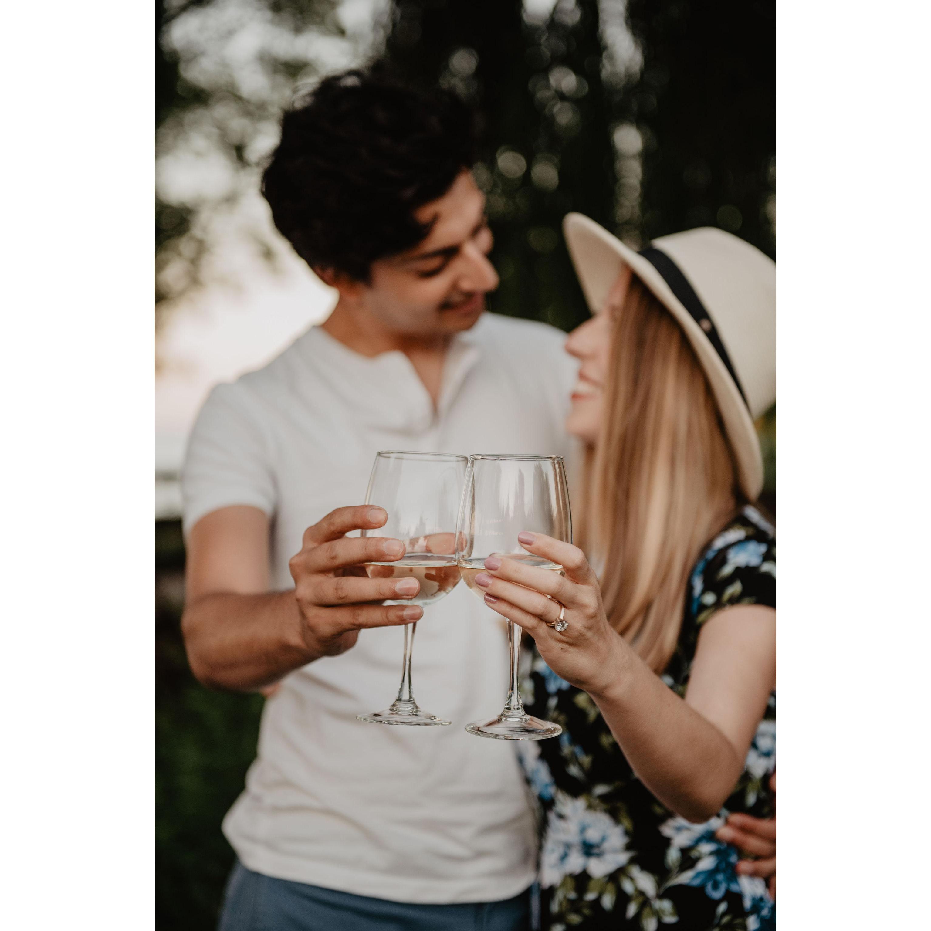 Engagement photos, 2020.