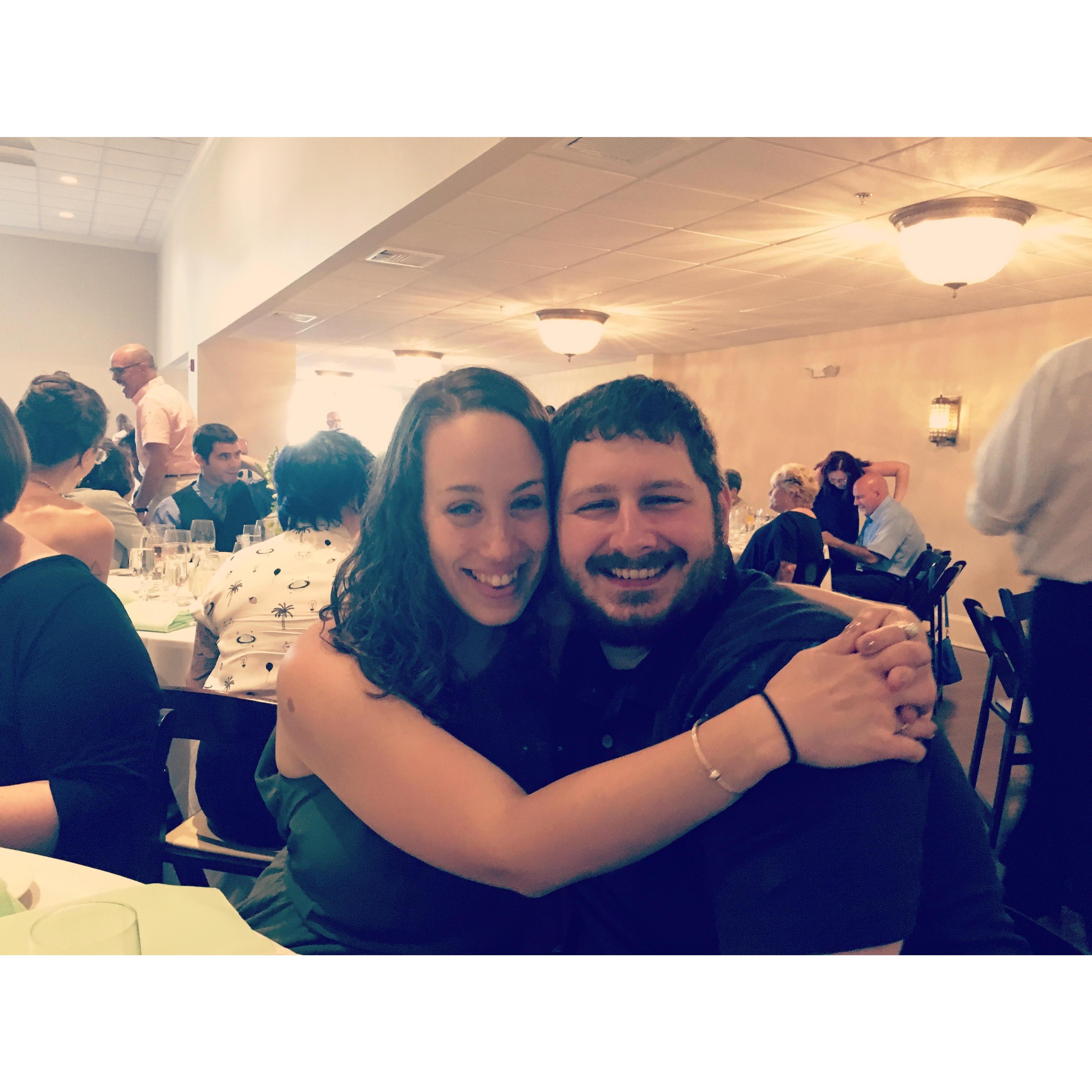 All smiles and enjoying our friend's wedding!
~2017