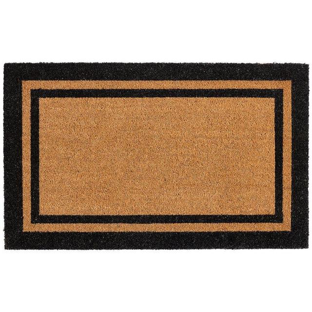 Personalized Double Frame Doormat, Black, 30" x 48"