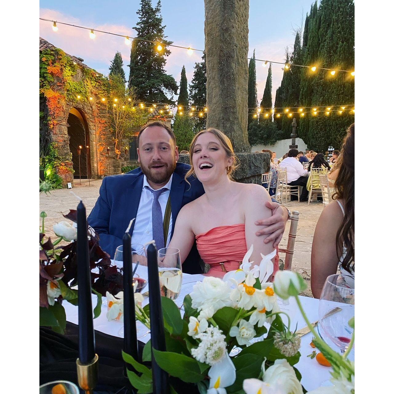 Goofin in Barcelona at Kelsey & Al's wedding.