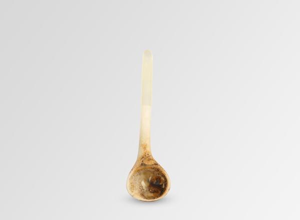 Resin Temple Teaspoon - Light Horn
