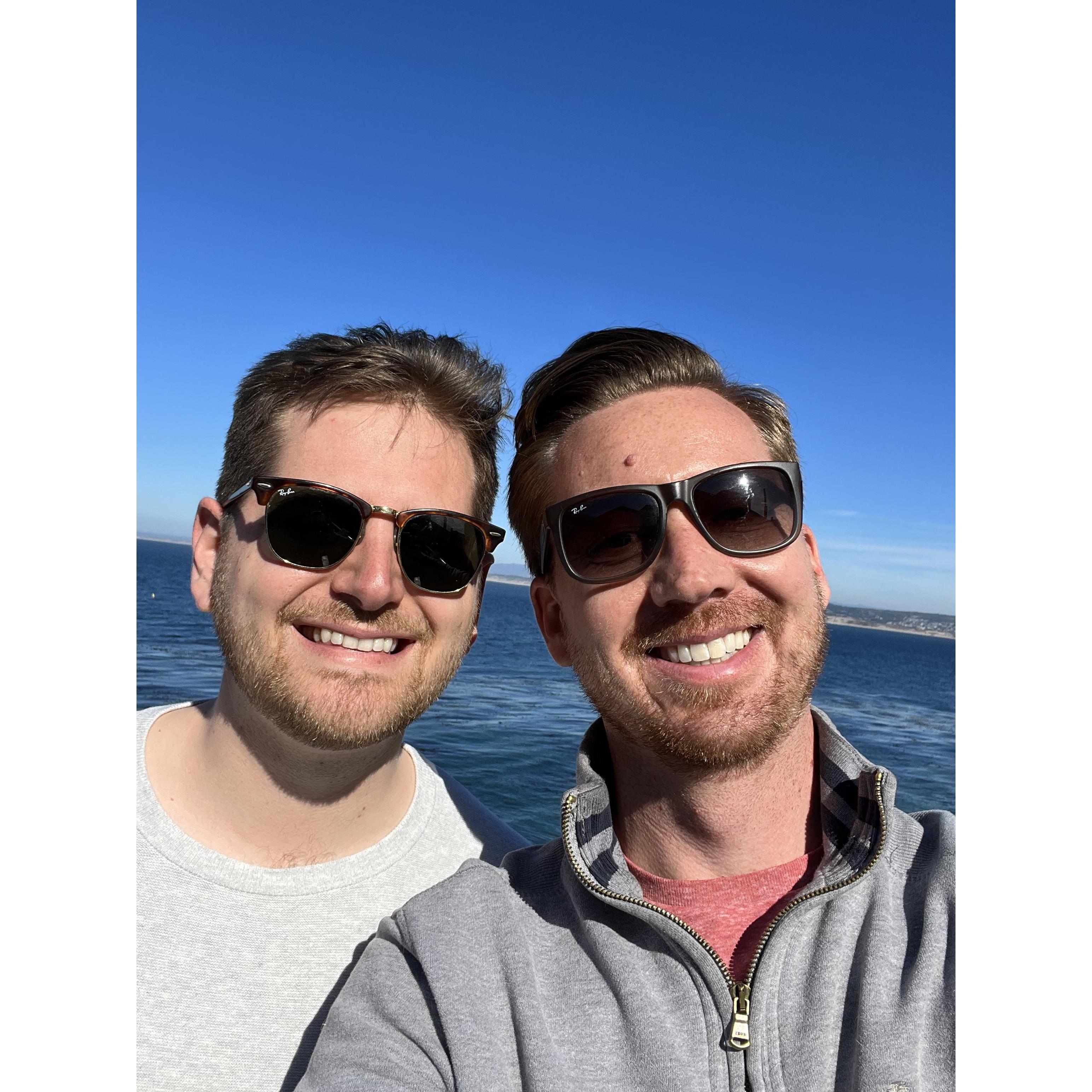 In Carmel and Monterey for some much-needed R&R!