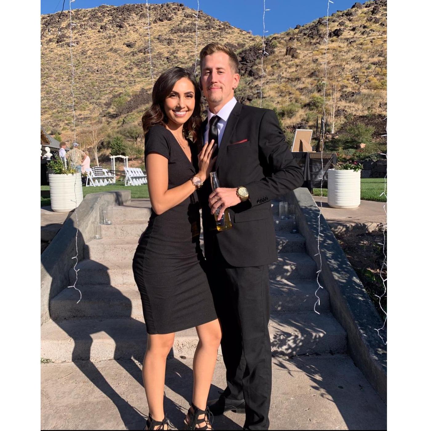 Chris's brother and sister-in laws wedding!