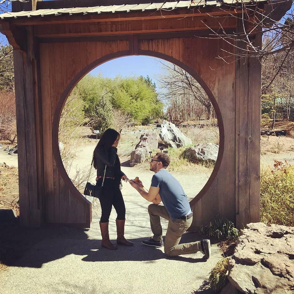 When she said "YES"!
