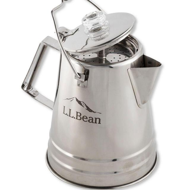 L.L.Bean Stainless-Steel Percolator, 14 Cup