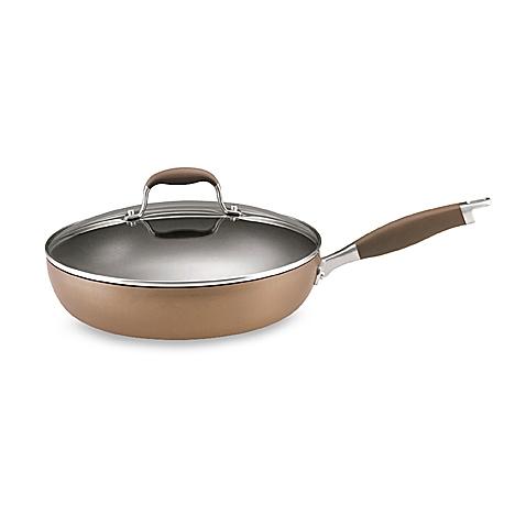 Anolon® Advanced Bronze 12-Inch Covered Deep Skillet