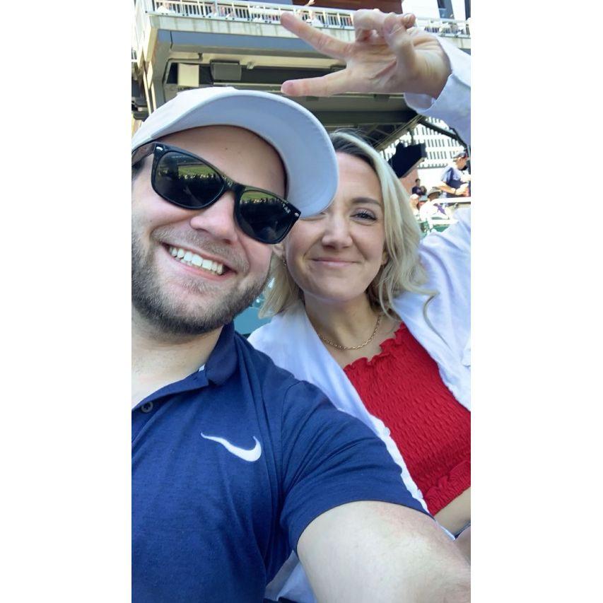 Our first date!