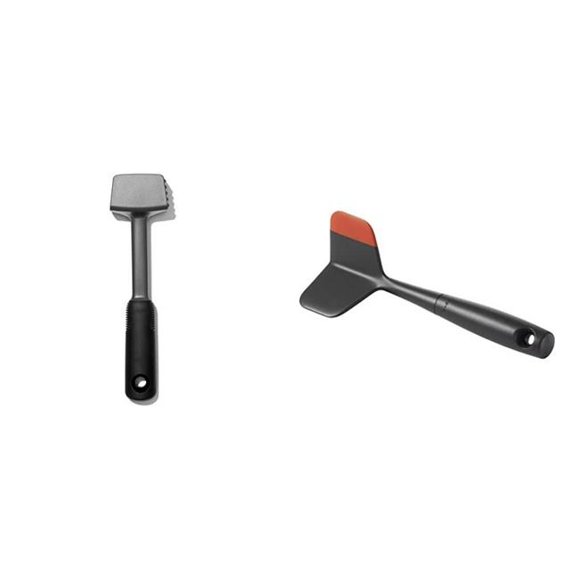 NEW OXO Good Grips Meat Tenderizer & Good Grips Ground Meat Chopper