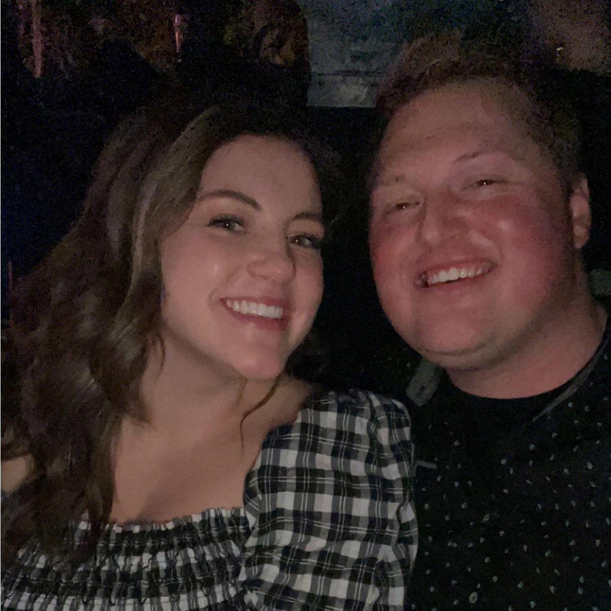 Our first photo & first of many concerts. One of our favorite things to do together!