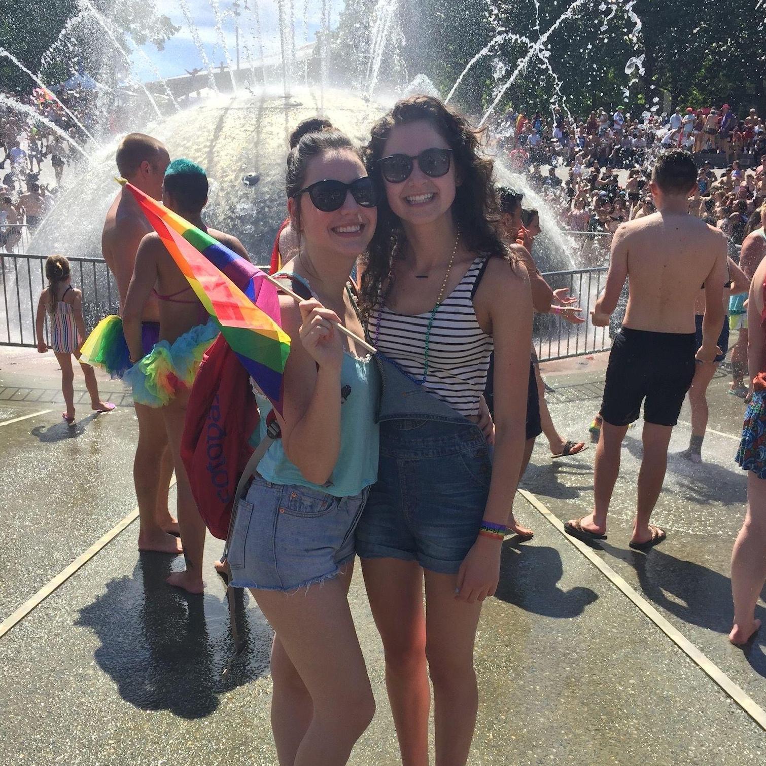 First Pride together. Seattle, 2017