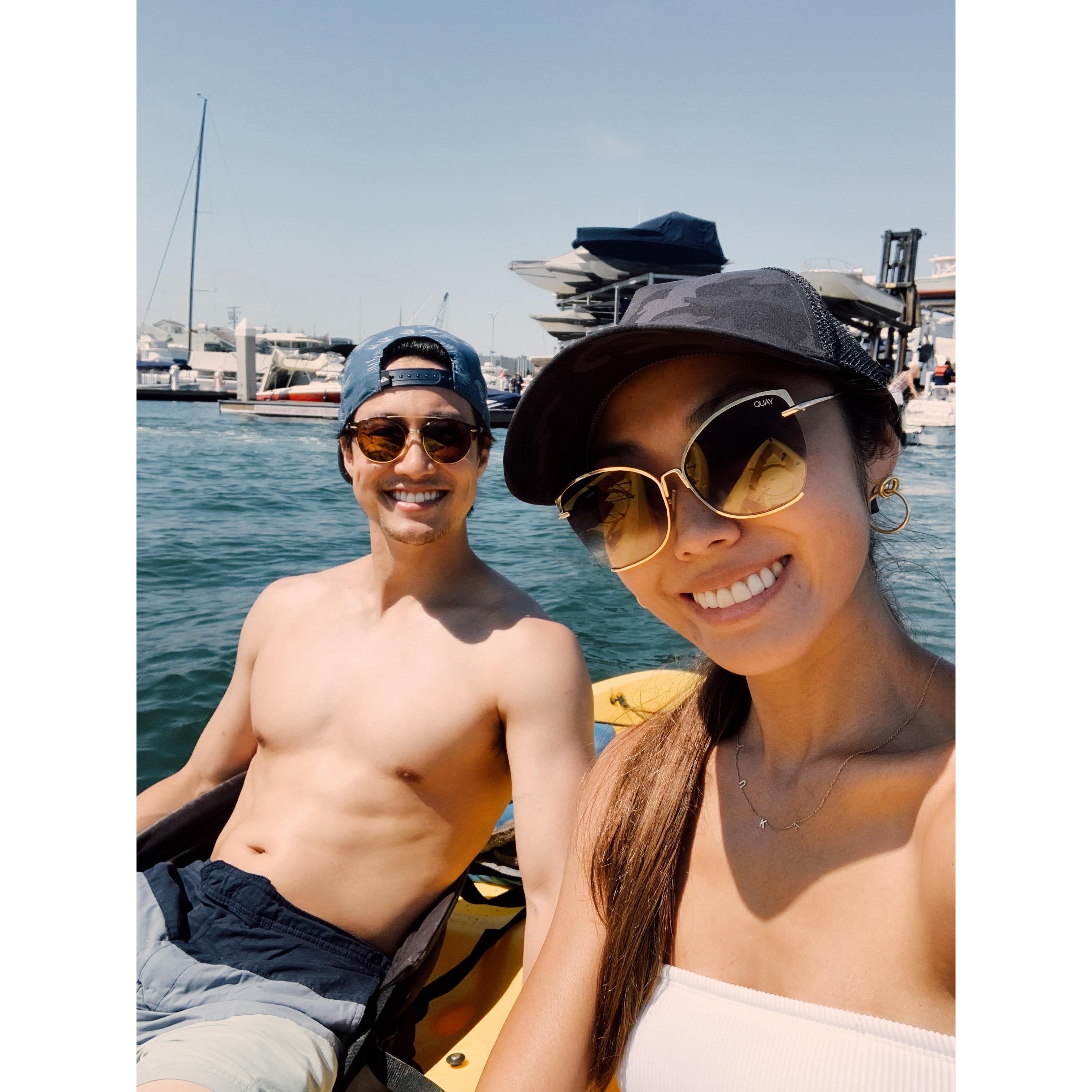 Kayaking in Balboa