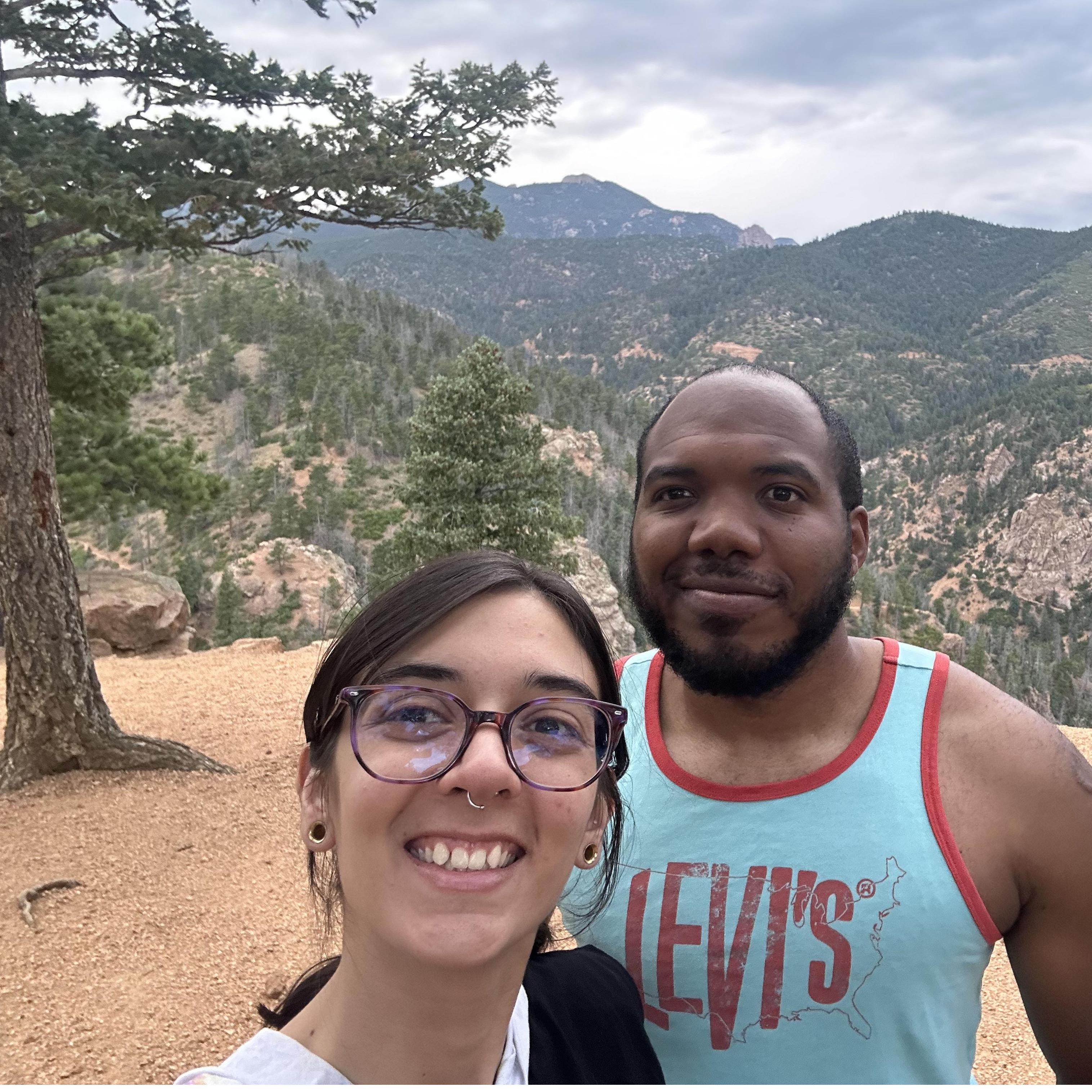 The top of Mt. Cutler!