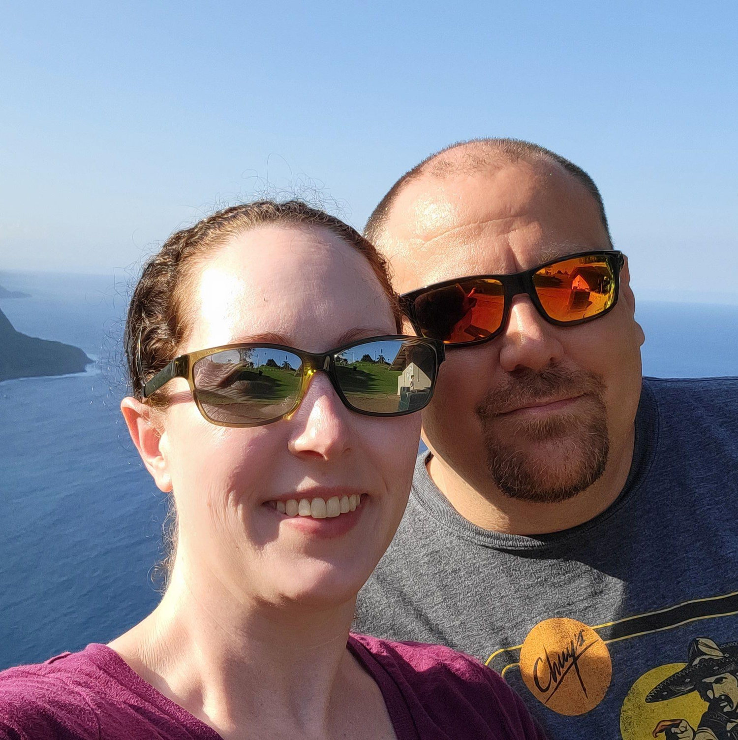 Our first of many trips together.
