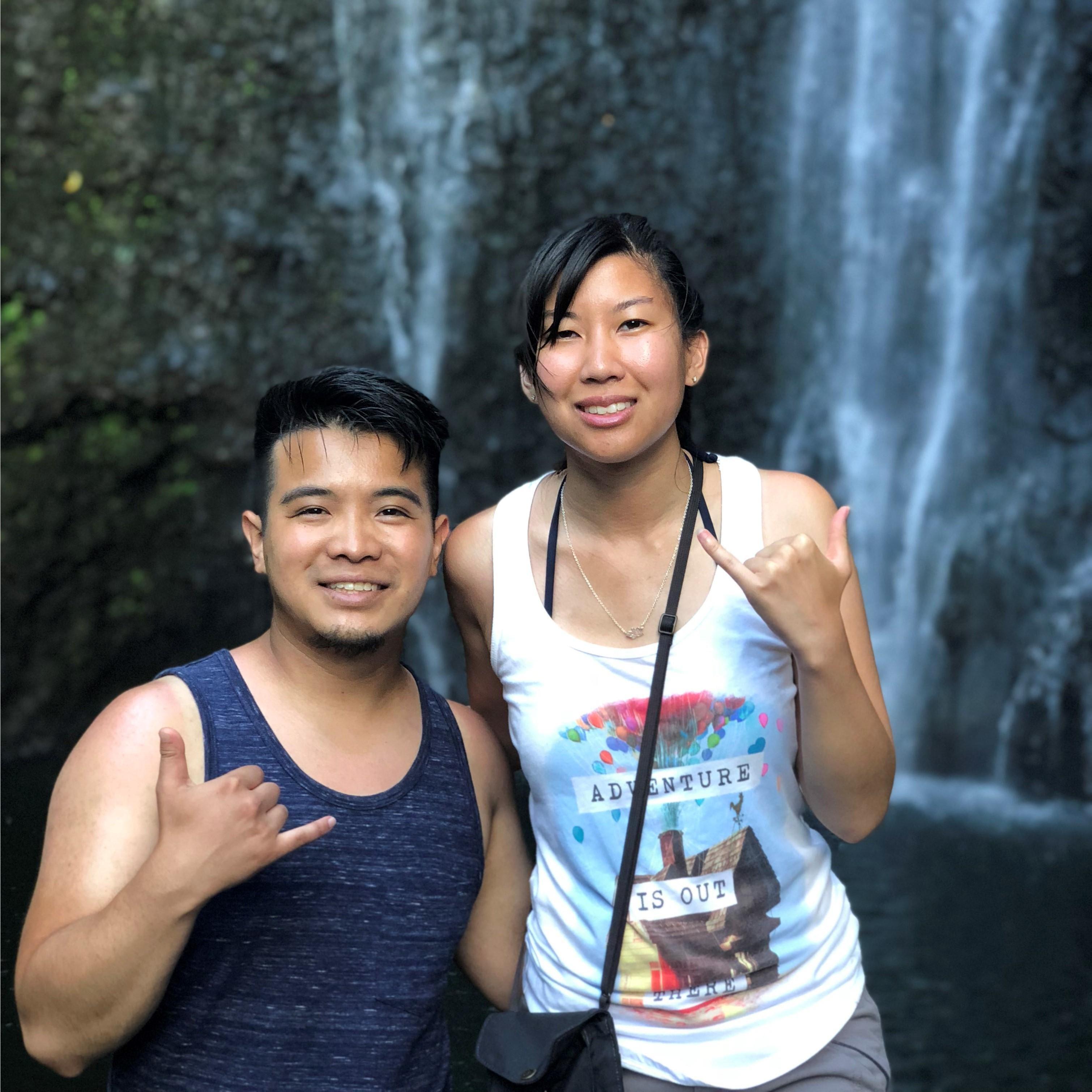 Swam under this waterfall along the Road to Hana! (September 2018)