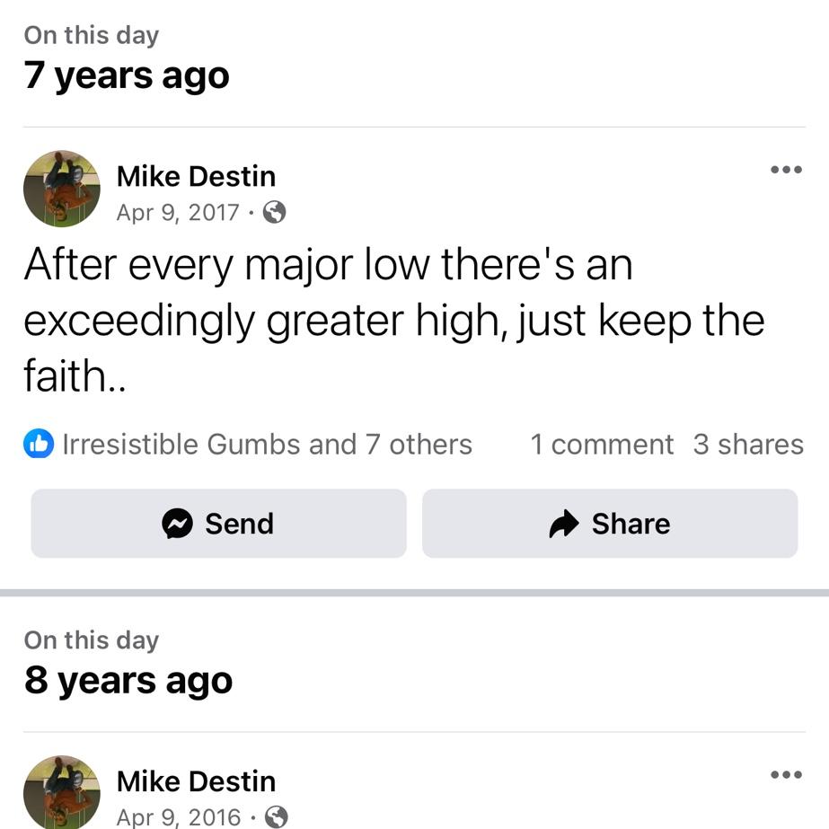 This has proven to be true over and over again. 🙏